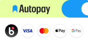 Autopay — BLIK, Visa, Mastercard, Apple Pay i Google Pay